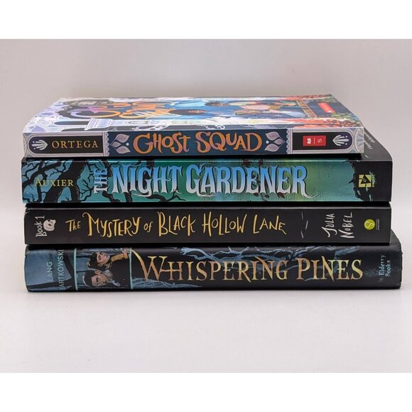 Spooky Chapter Books For Kids Lot of 4 4th 5th Middle Grade Horror Classroom MG - Picture 2 of 6